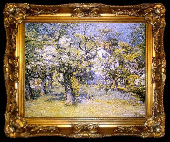 framed  John J Enneking Through the Orchard, ta009-2